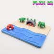 Crab-Chunky-with-Beach-Set-1.jpg Flex 3D Crab Chunky with Beach Set
