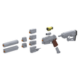 2.png 10mm Pistol - Fallout 4 - Printable 3d model - STL + CAD bundle - Commercial Use