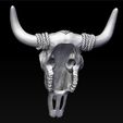 5.jpg Bull Skull Mandala