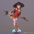 Megumin_Main_Render_001.jpg Megumin. Multiple Versions, 3D Print STL