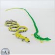 004.jpg Articulated Long-Tailed Lizard - 114 cm (44in) Super long print-in-place