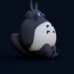 NT3.png STL file My Neighbor Totoro・3D printer model to download