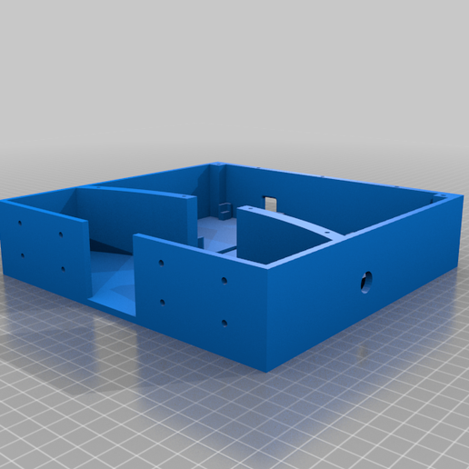 Electronics_Bay.png Descargar archivo STL gratis Carrusel giratorio para contenedores de piezas・Modelo para la impresora 3D, christinewhybrow