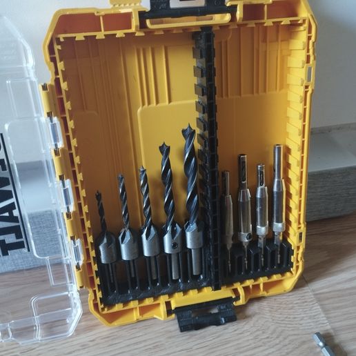 Drill bit storage 3D model