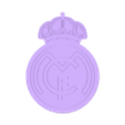 Tapa escudo.stl Real Madrid Lamp