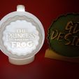IMG_20230907_115618572.jpg The Princess And The Frog Disney CHRISTMAS ORNAMENT TEALIGHT WITH TWIST LOCK CAP