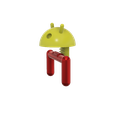3.png Anandroid with a mechanical mechanism for moving the hands and head