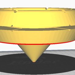 2023-01-27-23_50_09-CE3E3V2_new-Body-Ultimaker-Cura.png Free STL file Pool Floating Ashtray・Template to download and 3D print