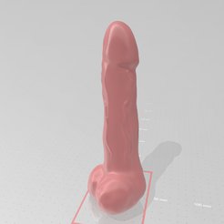 1.png Fichier STL gode avec veines・Objet pour impression 3D à télécharger