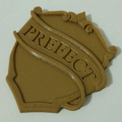 Capture d’écran 2017-08-01 à 18.33.09.png Free STL file Hogwarts Prefect Badge・3D printer model to download