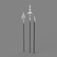 Lute-Spear-6.jpg Hazbin Hotel Angelic Spear Collection - 3D Print Files