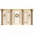 1-White-25.jpg Boiserie Classic Wall with Mouldings 05 White