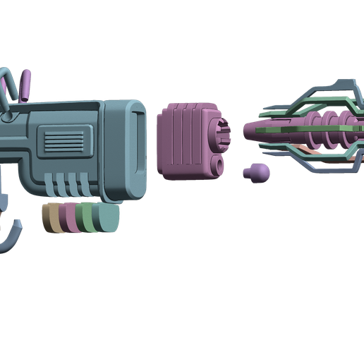 render1.png Recharger Pistol Fallout New Vegas Prop Replica