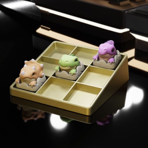 dino_hatching_keycaps_11.jpg Dinosaur Hatching keycaps - Mechanical Keyboard