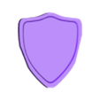FoxStanding_Shield_Shield.stl Fuchs mit Schutzschild