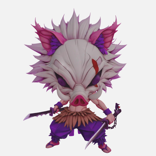 Figure Inosuke Hashibira Demon Slayer series: Kimetsu no Yaiba Anime Manga