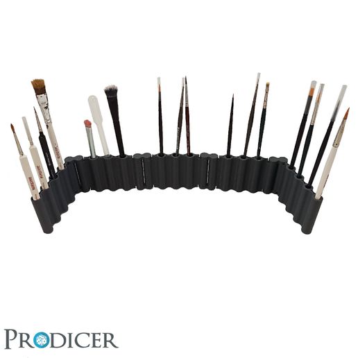 foldableBrushHolder_1.jpg Ensemble de porte-brosses pliable - solutions de bureau flexibles