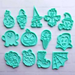 sdf.jpeg STL file HALLOWEEN CUTTERS - COOKIE CUTTER・3D printer model to download