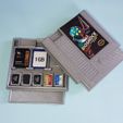 001.jpg STL file NES Cartridge - SD and MicroSD card storage・3D printing design to download