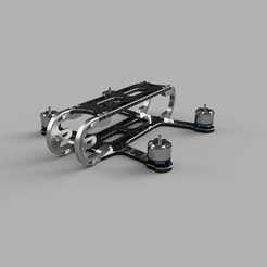 33c96155-b332-4c45-9eae-e6868b8eb7e1.png STL-Datei Racing FPV Drohne Rahmen・Design für den 3D-Druck zum Herunterladen