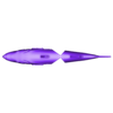 Model Am bait breaking barracuda 13cm 4mm eye.stl AM bait great barracuda fish 13cm breaking form for predator fishing