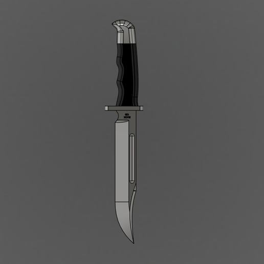 🔪 Buck 120 scream knife・ STL File for 3D printing・Cults