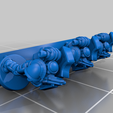 BoardingArmourTroop_Shield.png Free STL file Galactic Crusaders - Boarding Armour Troops - 6-8mm・3D print design to download
