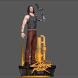 9.jpg CYBERPUNK 2077 JOHNNY SILVERHAND STATUE GAME CHARACTER sexy keanu reeves