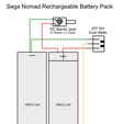 ef09e129-3f7b-41f6-9d0b-12df62b61be8.png Sega Nomad 18650 Rechargeable Battery Pack