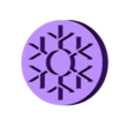 snowflake 10 20mm.stl Christmas Snowflake Stamps Polymer Clay Stamps | Digital STL File | 2 Sizes | 10 Designs