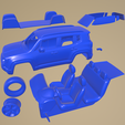 e25_007.png Archivo STL Jeep Renegade 2019 coche imprimible en partes separadas・Objeto para impresora 3D para descargar