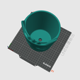 MACETA-GENGAR-ARRIBA.png Flower pot STL