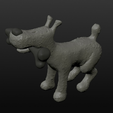 Capture d’écran 2017-09-29 à 11.22.28.png Free STL file comic dog belgium・3D print design to download