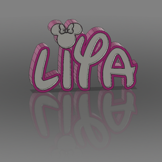 LAMP LIYA MINNIE 3D model