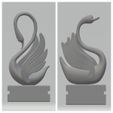 FotoJet.jpg Graceful Swan 3D print model