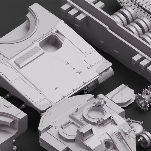 3D file Swiss CV90 CH 🐆 ・3D printing design to download・Cults