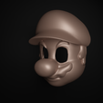 3.png Super Mario Cosplay Costume Face Mask 3D print model