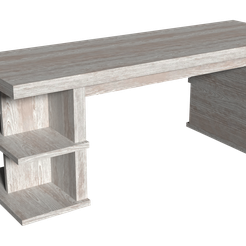 Preview_1.png Desk-5 3D Model Low-poly