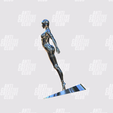 IMG_1544.png The Weeknd Sorayama Statue AfterHours Til Dawn Concert Chrome 3D Model