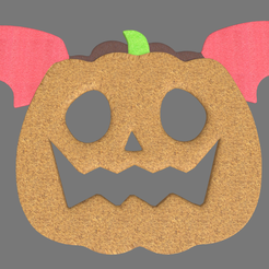 Halloween_Cookies_Pack_01_01_Render_01.png STL-Datei Halloween-Kürbis-Keks // Entwurf 01・Design für den 3D-Druck zum Herunterladen
