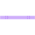 code 250 RailRoad tie Standard gauge.stl F scale Railroad Ties (Dual standard and narrow)