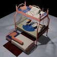 low-poly-two-stage-bed-3d-model-af25e583dd.jpg Low poly Two-stage bed