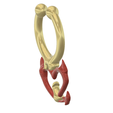 septum_fem_jewel_45_bitch v3-03.png Faux crochet nasal Faux mamelon PIERCAGE Femme Septum Barbaella Homme Non-perçage Bijoux corporels Bondage Poids femJ-45 3d print cnc