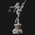 wip22.jpg Yoko Littner - gurren lagann 3d print figurine