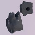 1ec6f5c766fc0145abb0811df45b782a_display_large.jpg Low Poly Airsoft Bear Flash Hider 14mm CCW