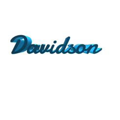 Davidson.png STL file Davidson・3D printing template to download