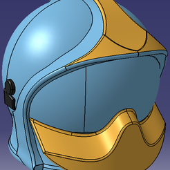 Casque1.png Download STL file Firefighter helmet SPF1 • 3D print model, JJB