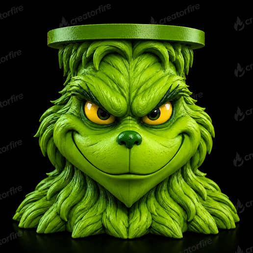 The Grinch 3-Wick Candle Holder