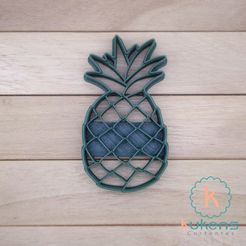 anana.jpg Archivo STL Cortante Anana 90 mm Cookies Cutter・Plan imprimible en 3D para descargar