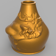 vase deer rendu 1 .png STL file X86 Mini vase collection・3D printable model to download, motek